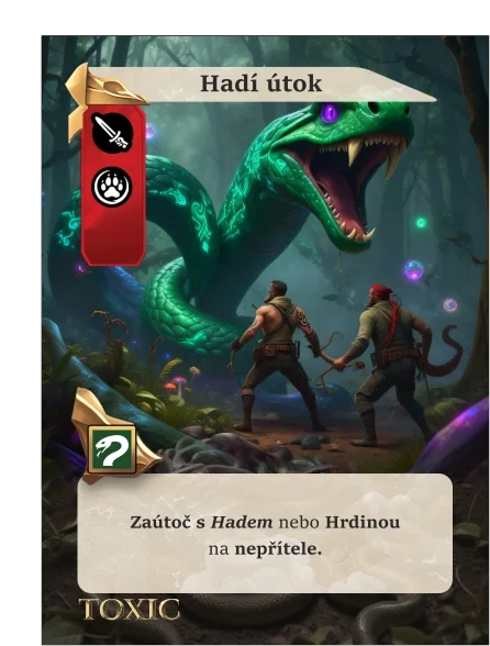 Hadí útok